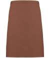 PR151 Colours Mid Length Apron Mocha colour image